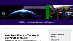 What Lwml.org website looked like in 2018 (5 years ago)