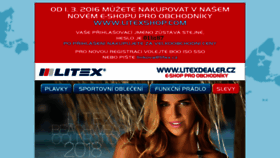 What Litexdealer.cz website looked like in 2018 (5 years ago)