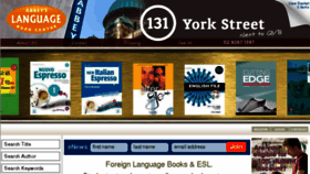 What Languagebooks.com.au website looked like in 2018 (5 years ago)