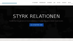 What Loyalitetsbureauet.dk website looked like in 2018 (5 years ago)