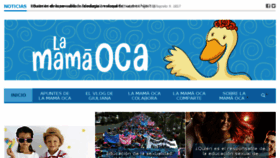 What Lamamaoca.com website looked like in 2018 (5 years ago)