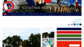 What Le-souvenir-francais.fr website looked like in 2018 (5 years ago)