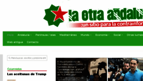 What Laotraandalucia.org website looked like in 2018 (5 years ago)
