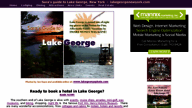 What Lakegeorgenewyork.com website looked like in 2018 (5 years ago)