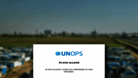 What Learningzone.unops.org website looked like in 2018 (5 years ago)