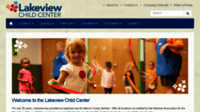 What Lakeviewchildcenter.org website looked like in 2018 (5 years ago)