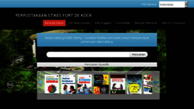 What Library.fdk.ac.id website looked like in 2018 (5 years ago)