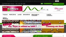 What Les-tissus-disa.fr website looked like in 2018 (5 years ago)