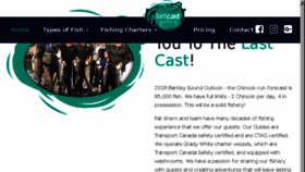 What Lastcastguiding.com website looked like in 2018 (5 years ago)
