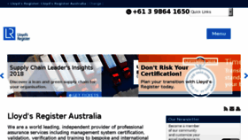 What Lrqa.com.au website looked like in 2018 (5 years ago)