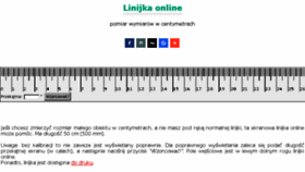 What Linijka.online website looked like in 2018 (5 years ago)
