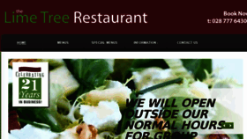 What Limetreerest.com website looked like in 2018 (5 years ago)