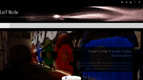 What Leifnode.com website looked like in 2018 (7 years ago)