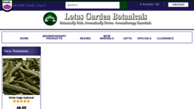 What Lgbotanicals.com website looked like in 2018 (5 years ago)