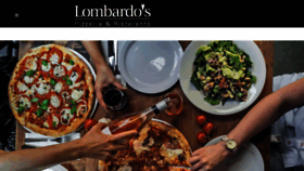 What Lombardos.ca website looked like in 2018 (5 years ago)