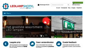 What Ledbouwlampshop.nl website looked like in 2018 (5 years ago)