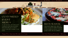 What Laportarestaurant.com website looked like in 2018 (5 years ago)