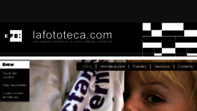 What Lafototeca.com website looked like in 2018 (5 years ago)