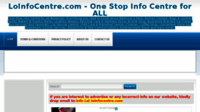 What Loinfocentre.com website looked like in 2018 (5 years ago)