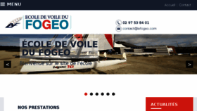What Lefogeo.com website looked like in 2018 (5 years ago)