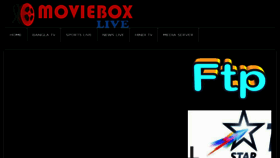 What Live.movieboxbd.com website looked like in 2018 (5 years ago)