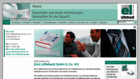 What Loeffelhardt.de website looked like in 2018 (5 years ago)