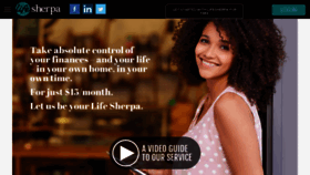 What Lifesherpa.com.au website looked like in 2018 (5 years ago)