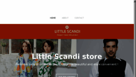 What Littlescandi.com website looked like in 2018 (5 years ago)