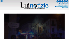 What Luinonotizie.it website looked like in 2018 (5 years ago)