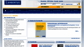 What Lambertus.de website looked like in 2018 (5 years ago)