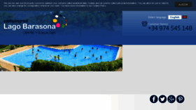 What Lagobarasona.com website looked like in 2018 (5 years ago)