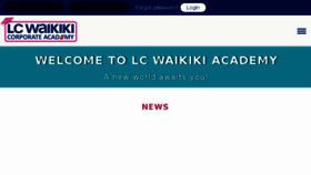 What Lcwaikikiacademy.com website looked like in 2018 (5 years ago)