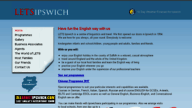 What Letsipswich.co.uk website looked like in 2018 (5 years ago)