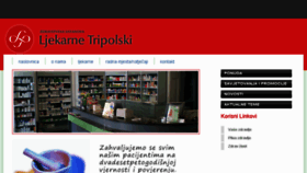 What Ljekarne-tripolski.hr website looked like in 2018 (5 years ago)