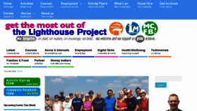 What Lighthouseproject.org.uk website looked like in 2018 (5 years ago)