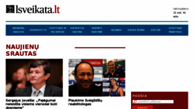 What Lsveikata.lt website looked like in 2018 (6 years ago)