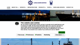 What Lankamarine.com website looked like in 2018 (5 years ago)