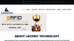 What Laconictechnology.com website looked like in 2018 (5 years ago)