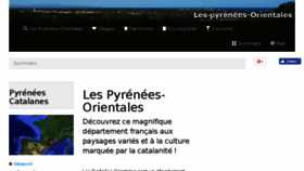 What Les-pyrenees-orientales.com website looked like in 2018 (5 years ago)
