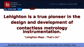 What Lehighton.com website looked like in 2018 (5 years ago)