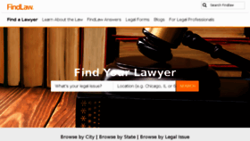 What Lawoffice.com website looked like in 2018 (5 years ago)