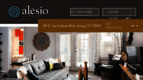 What Livealesio.com website looked like in 2018 (5 years ago)