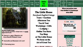 What Lanasthelittlehouse.com website looked like in 2018 (5 years ago)