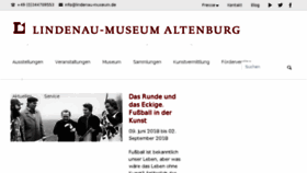What Lindenau-museum.de website looked like in 2018 (5 years ago)