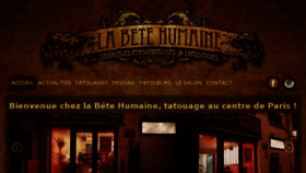 What Labetehumaine.fr website looked like in 2018 (5 years ago)