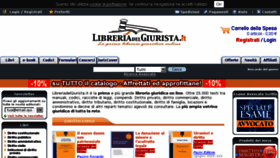 What Libreriadelgiurista.it website looked like in 2018 (5 years ago)
