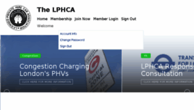 What Lphca.co.uk website looked like in 2018 (5 years ago)