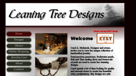 What Leaningtreedesigns.com website looked like in 2018 (5 years ago)