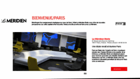 What Lemeridienparis.fr website looked like in 2018 (5 years ago)