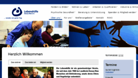 What Lebenshilfe-donau-ries.de website looked like in 2018 (5 years ago)